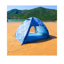 Outdoor Camping Summer Beach Tent Sand Free Automatic Beach Tent Sun Shelter Beach Pop Up Tent
